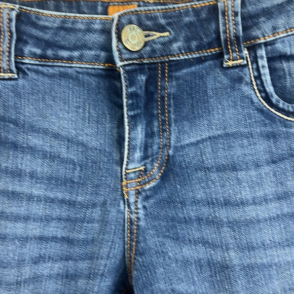 KUT from the Kloth Jeans Women’s Size 12 Blue Mid Rise Bootcut 32” Inseam - Picture 5 of 13